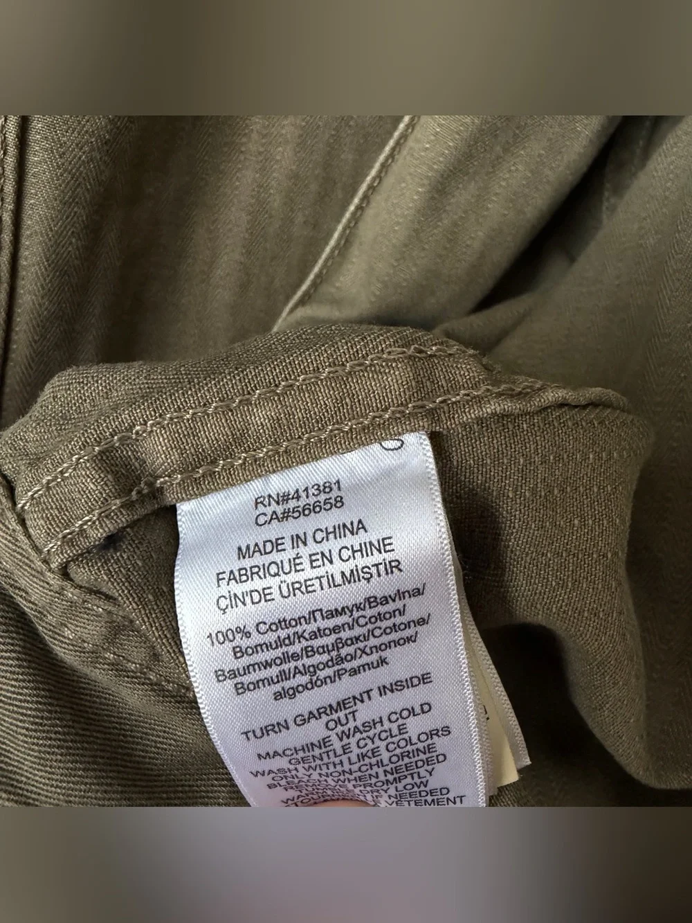 Ralph Lauren RRL Double RL Cotton Herringbone Coverall Workwear Olive Green XL